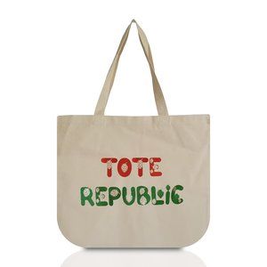Tote Republic Cotton Canvas Tote Bag Shoulder Bag Reusable Eco Friendly Tote Bag